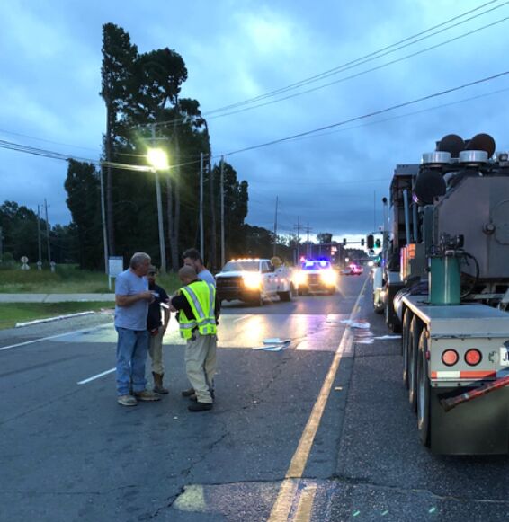 Diesel spill
